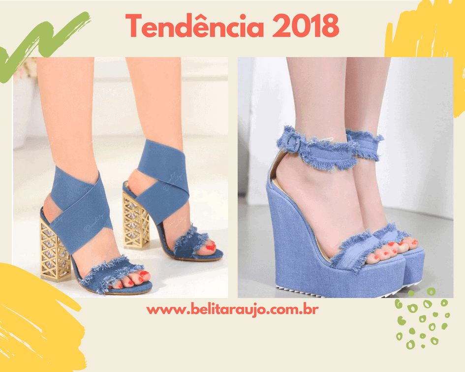 tendencia calçados 2018