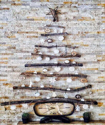arvore artesanal de natal