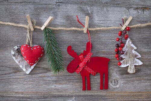 decoracao simples de natal
