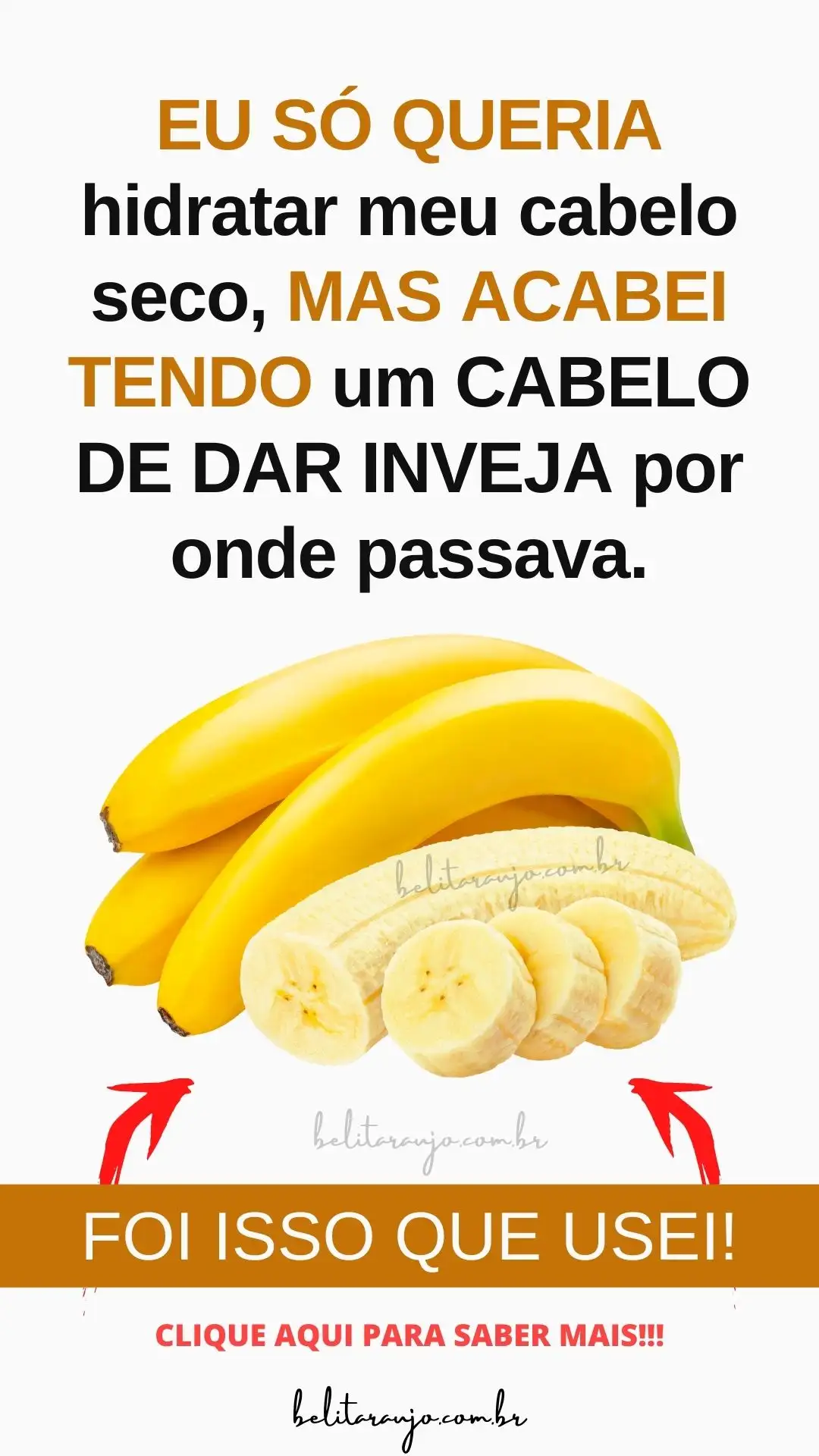 Hidratação Caseira com Banana: CRESCIMENTO ACELERADO!