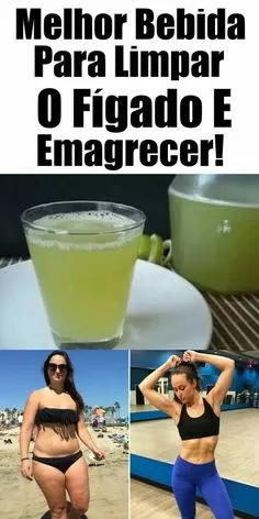 Melhor Bebida Para Limpar O Fígado E Emagrecer!